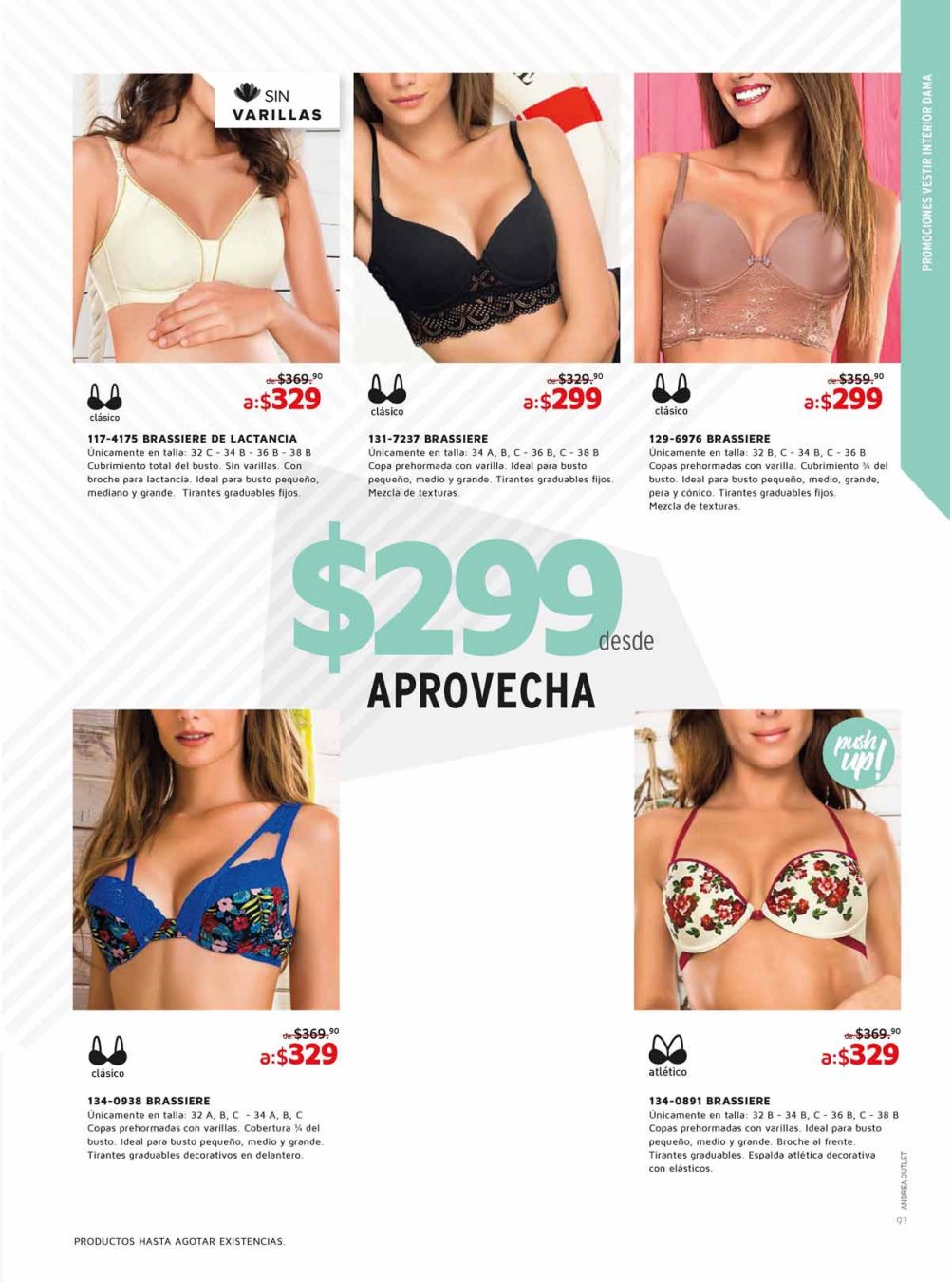 Talla 32 c online de busto