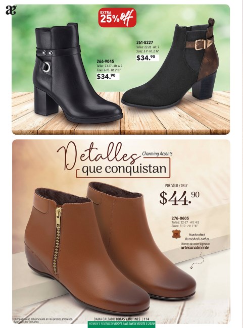 Andrea 2020 Botines Andrea OtoÃ±o Invierno 2021 Botines Andrea